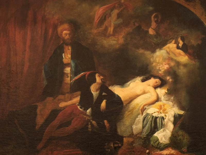 1806-Joseph Benoit Guichard - Sogno d'amore, musée des beaux-arts (Lione)